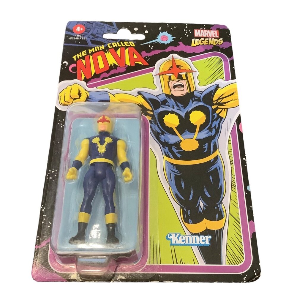 Marvel Legends Retro Kenner Nova Action Figure Collectible NEW Comics